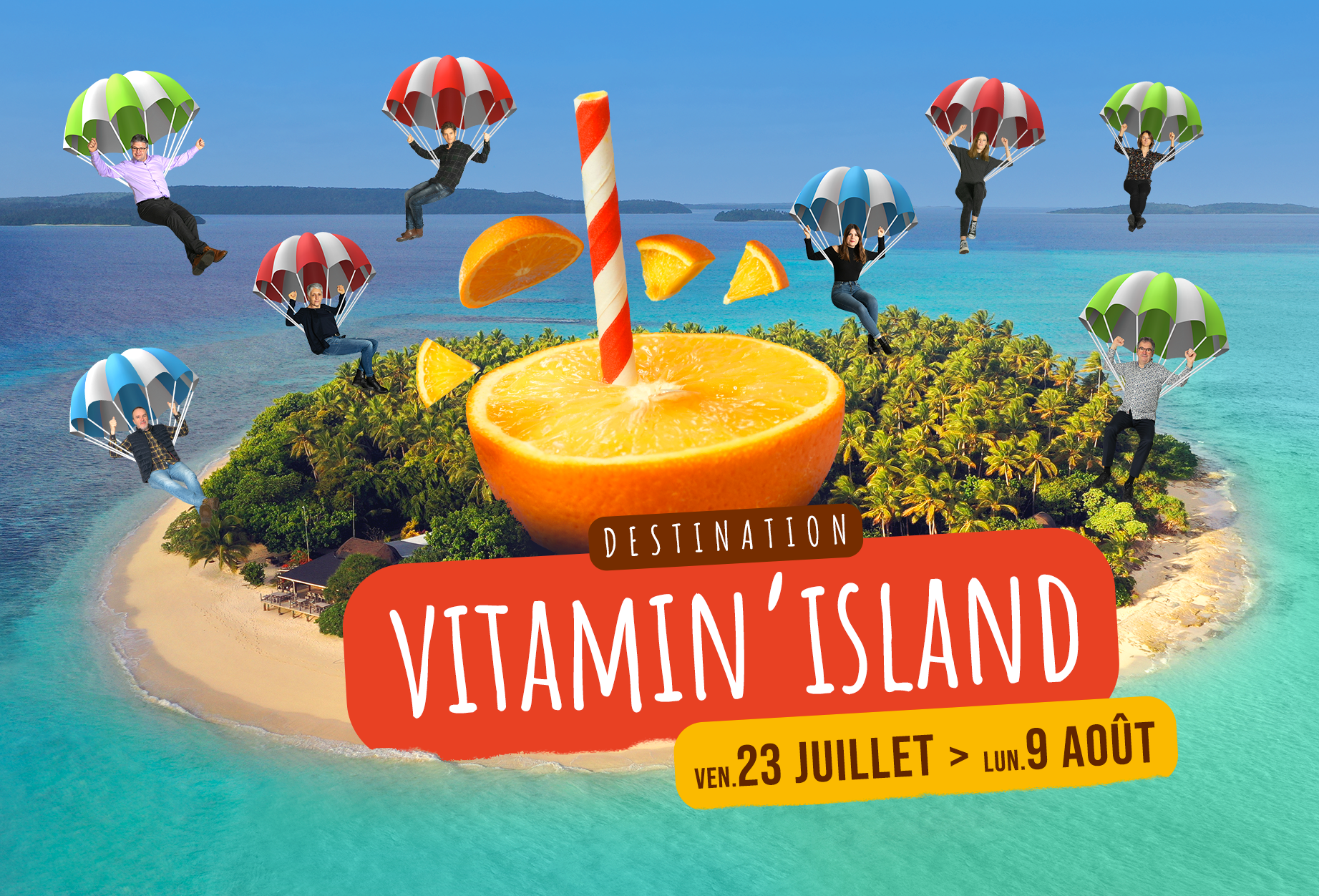 vitamin island vacances d'été 2021 déclic communication